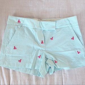 FINAL SALE Jcrew Seersucker Shorts with Lobsters